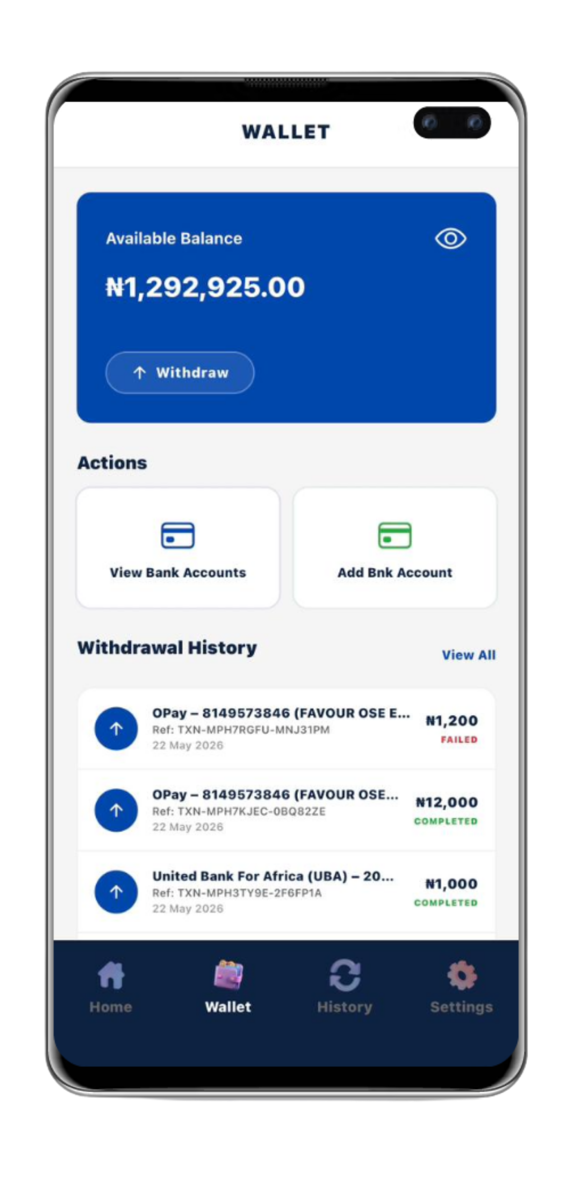 FavyXchange App Screenshot